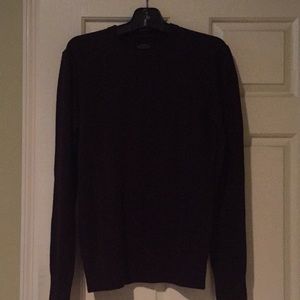 All saints dark plum merino sweater
